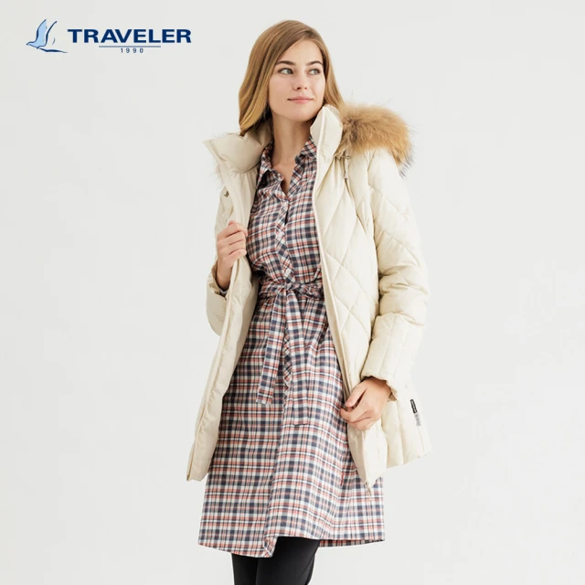 TRAVELER 旅行者 女款Windstopper防風撥水羽絨外套｜242TR915(羽絨/防風/撥水/羽絨外套)