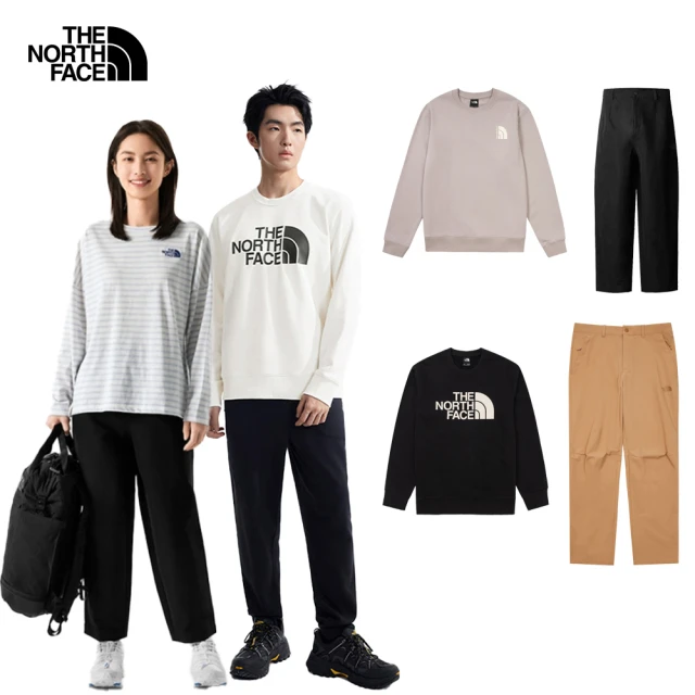 The North Face 官方旗艦 男女款大學Tx長褲_成套穿搭必推(多款可選)