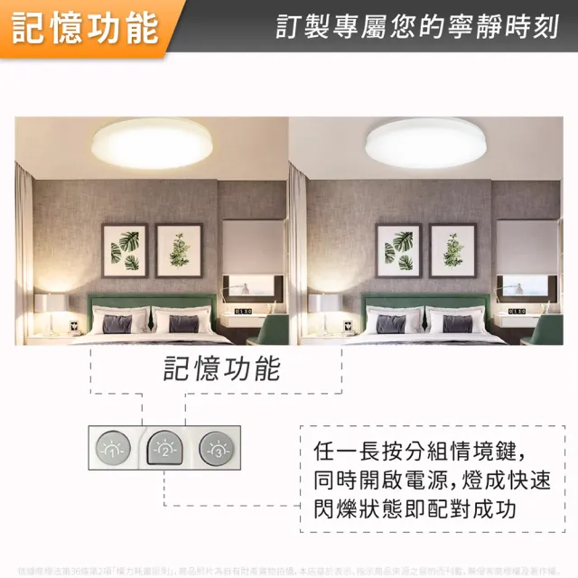 【Everlight 億光】10入 LED 星晴 50W 遙控調光調色 LED 吸頂燈 天花板燈(適用5-6坪) 全電壓