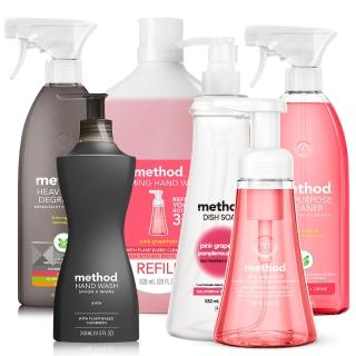 【method 美則】米其林廚房潔淨6件組(防疫 洗手 多功能 廚房 重油汙)