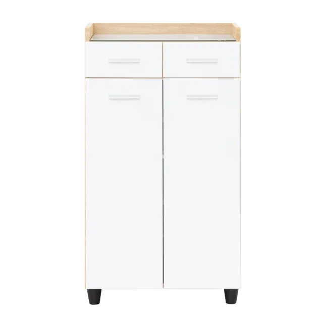 【NITORI 宜得利家居】◎鞋櫃 WS2-60 WH/LBR(鞋櫃  WS-2)