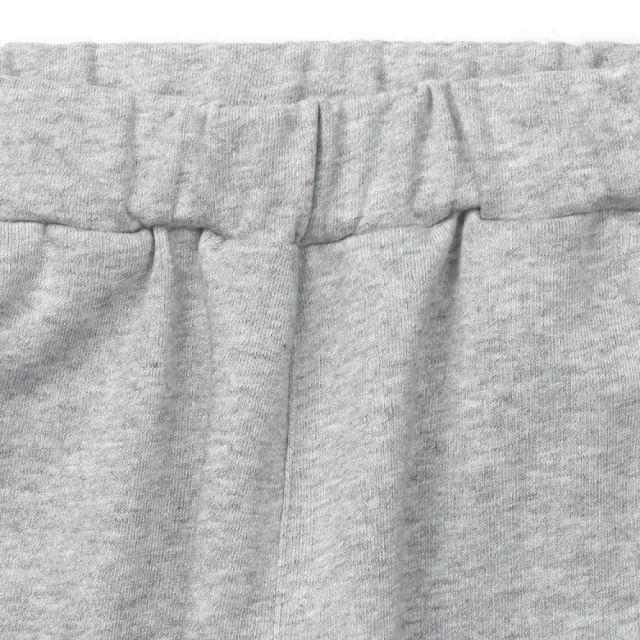 【MARS】童裝-舒適雙邊口袋鬆緊束口長褲(灰色)