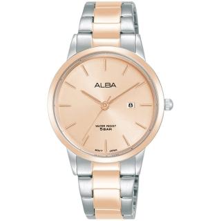 【ALBA】雅柏 簡約雅緻時尚手錶-32mm 情人節 禮物(VJ22-X399K/AH7BU8X1)