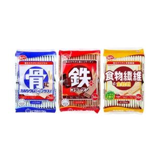 【哈馬達 Hamada】36枚威化餅 夾心酥系列-香草/可可/楓糖(255.6g-259.2g)