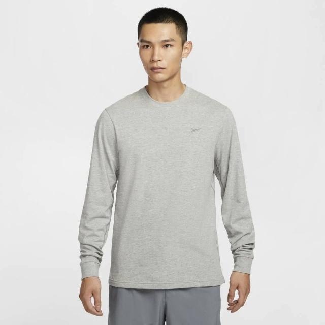 【NIKE 耐吉】AS DF PRIMARY LS TOP 男 長袖上衣 透氣 灰(FB8586063)