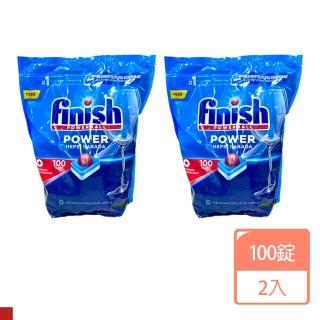 【FINISH】powerball 原味 洗碗錠 100錠 袋裝 2入組(洗碗機專用 平輸品)