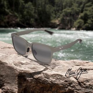 【MAUI JIM 茂宜睛】超薄玻璃鏡片 偏光太陽眼鏡 專業戶外墨鏡(MJ0660SA-003)