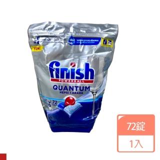 【FINISH】QUANTUM 量子 原味洗碗錠 72錠 袋裝(洗碗機專用 平輸品)