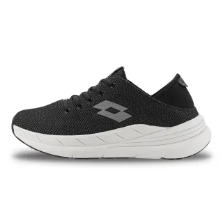 【LOTTO】男 COMF WEAR 抗滑緩震健走鞋(黑/白-LT4AMR8641)