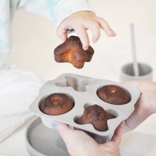 【minikoioi】土耳其製 XO造型矽膠模具2入組 多色可選(副食品分裝盒 蛋糕模具)