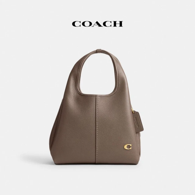 COACH 蔻馳官方直營 LANA 23號單肩手袋-B4/深石灰色(CM545)