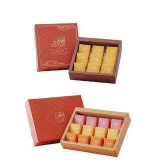 【王媽媽法式溫馨酥】鳳梨酥9入+三色12入-鳳梨X4凰X4土鳳梨酥x4(百大伴手禮金質獎)