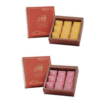 【王媽媽法式溫馨酥】鳳凰酥 9入+鳳梨酥9入(百大伴手禮金質獎)
