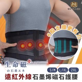 【日本旭川】臺灣製醫護級生命磁遠紅外線磁石能量護腰1入(調節機能 強健穩固 緩解疲勞)