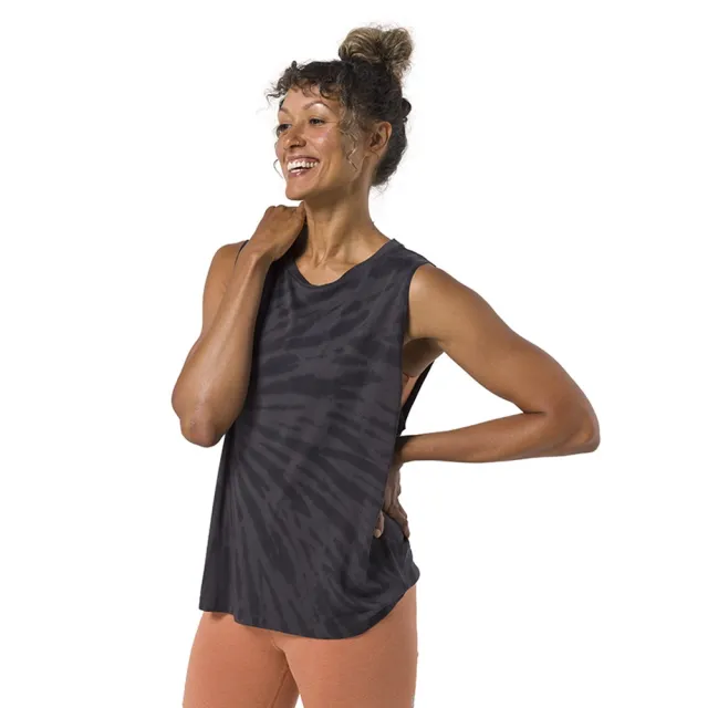 【Manduka】Shanti Tank 個性渲染瑜珈罩衫(運動罩衫、運動上衣、瑜珈服)