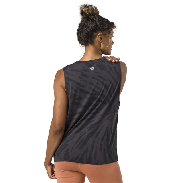 【Manduka】Shanti Tank 個性渲染瑜珈罩衫(運動罩衫、運動上衣、瑜珈服)