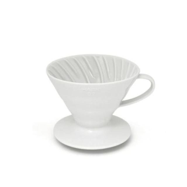 【HARIO】【NEW】V60白色02磁石濾杯(VDCR-02W)