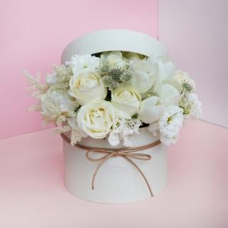 【CNFlower 西恩】純愛 鮮花禮盒(送禮/買花/花禮/鮮花/祝福)