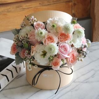 【CNFlower 西恩】心花開 鮮花禮盒(送禮/買花/花禮/鮮花/祝福)