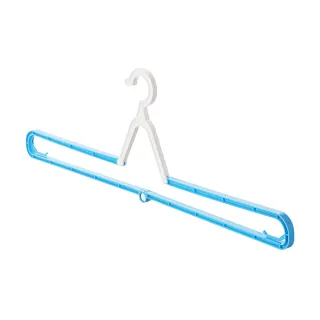 【KEYWAY 聯府】哈利摺疊式浴巾架-3入(衣架 MIT台灣製造)