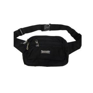 【SNOW.bagshop】腰包中容量(主袋+外袋五層臺灣製造品質保證高單數防水尼龍布可腰包肩背斜側)