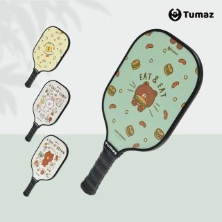 【Tumaz 月熊】LINE FRIENDS正版授權 輕量玻璃纖維匹克球拍