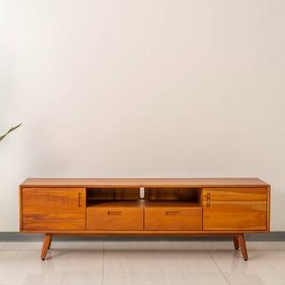 【Mahogany 瑪荷尼傢俱】全原木 桃花心木 晨光180電視櫃