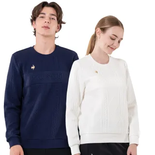 【LE COQ SPORTIF 公雞】官方直營 休閒經典圓領T恤 男女款-3色-LWU23329