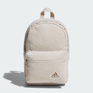 【adidas 愛迪達】Cord Mini BP 迷你後揹包 雙肩揹包 燈芯絨 休閒 米(JF6251)