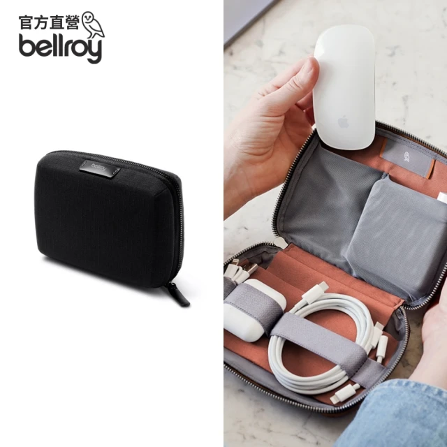 Bellroy 官方直營 Tech Kit Compact 3C數位配件小包(經典黑)