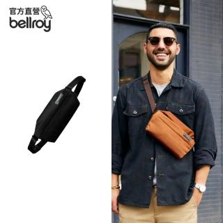 【Bellroy】官方直營 Sling Mini 4L 中性迷你隨身斜挎包(墨爾本黑/輕量/斜背包/胸包)