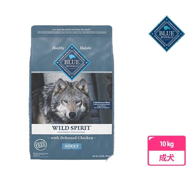 【Blue Buffalo 藍摯】成犬去骨雞肉無穀配方 24磅/10公斤(狗飼料、成犬、無榖飼料)