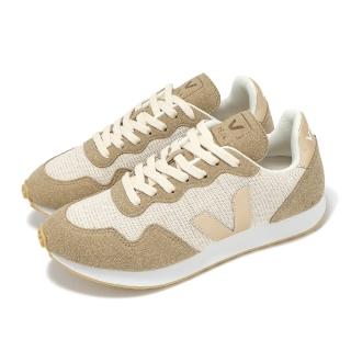 【VEJA】休閒鞋 SDU REC J-Mesh 女鞋 棕 米白 麂皮 網布 拼接 膠底 復古(RR1603734A)