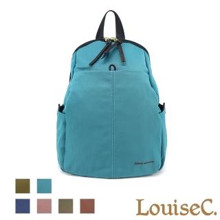 【LouiseC.】真皮 Tree House 真牛皮+超輕盈尼龍中型手提後揹包-9色(真皮包包 CC158281)