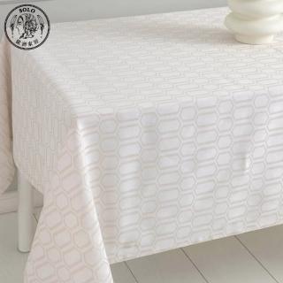 【SOLO 歐洲家居】LCW Home 150x200CM 蜂巢格紋桌布