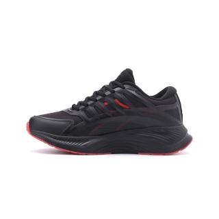【DIADORA】寬楦避震慢跑鞋 黑紅 男鞋 DA73352