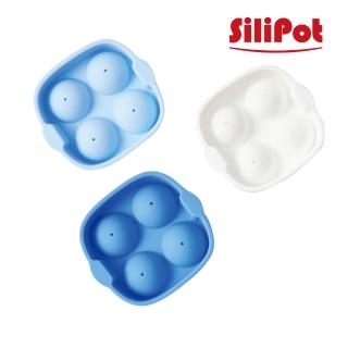 【Silipot】頂級白金矽膠製冰盒4球(100%韓國產白金矽膠製作)