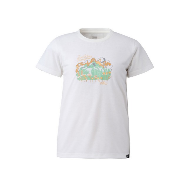 【Millet】Millet 登山 女 ALPS TS SS W 短袖上衣 白(MIV02093N6584)