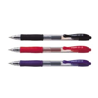 【PILOT 百樂】自動中性筆 0.5mm BL-G2(開學 書寫 手帳 記事 鋼珠筆)