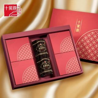 【十翼饌】富貴豐盛XO醬六福禮盒(XO醬/紅棗/龍眼/附提袋/春節/伴手禮/過年)