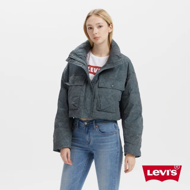 LEVIS 官方旗艦 女款 鴨鵝絨外套 羽絨外套 保暖必備 人氣新品 002Q5-0001