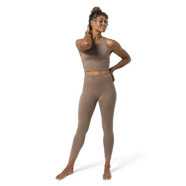【Manduka】Dhara Legging 高腰剪裁九分緊身褲(運動長褲、瑜珈褲、瑜珈服)