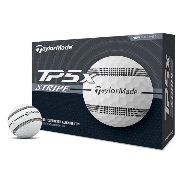 TaylorMade TP5X Stripe Golf Ball高爾夫球｜一盒12顆(5層球｜V99023)