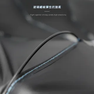 【雨之情】防曬膠輕鋁抗風折傘(雨傘/摺疊傘/手開傘/防曬)
