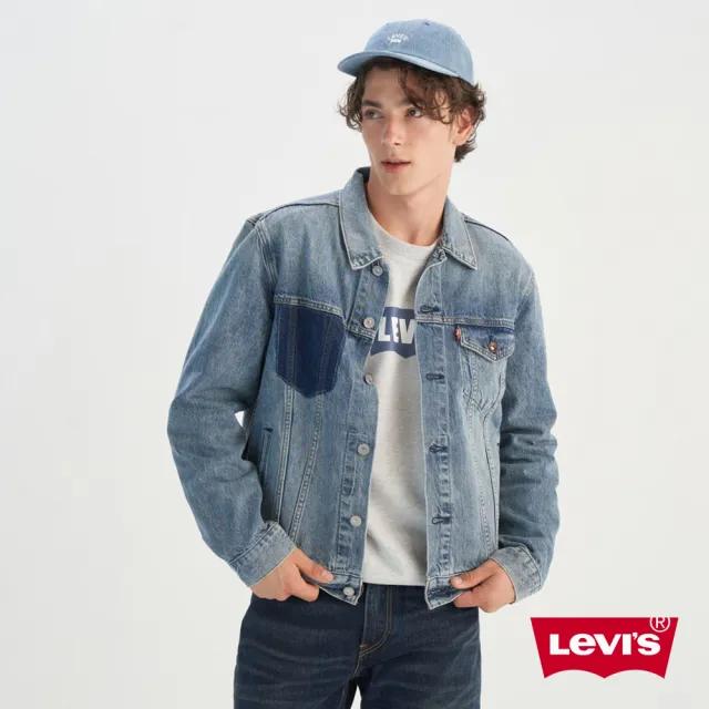 【LEVIS】男款 TYPE III 牛仔外套 單寧外套 復古寬鬆版型 熱賣單品 0015E-0006