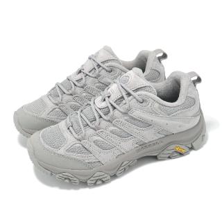 【MERRELL】戶外鞋 Moab 3 女鞋 灰 緩衝 抓地 支撐 越野 登山鞋(ML038398)