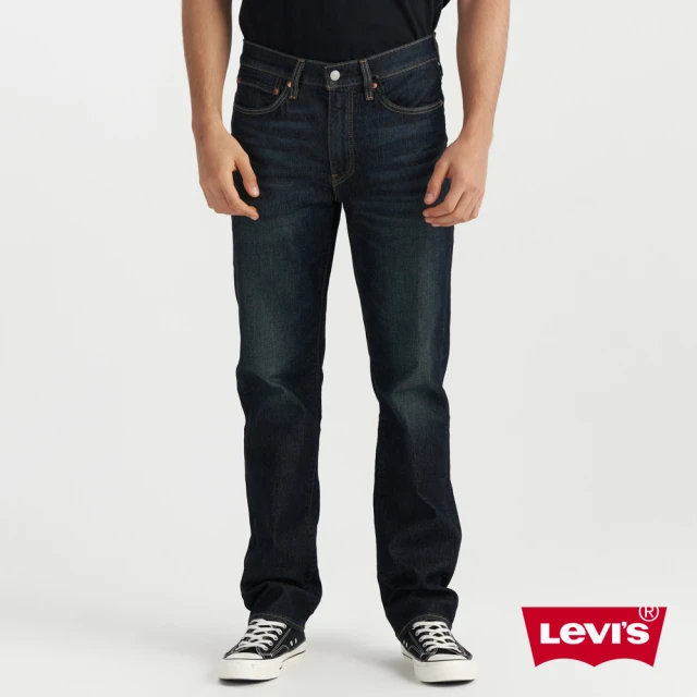 LEVIS 官方旗艦 男款 514 低腰牛仔褲 直筒牛仔褲 Warm 保暖丹寧褲 人氣新品 00514-1924