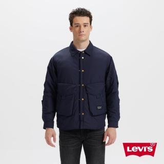 【LEVIS 官方旗艦】男款 鴨鵝絨外套 襯衫外套 羽絨外套 熱賣單品 002NA-0001