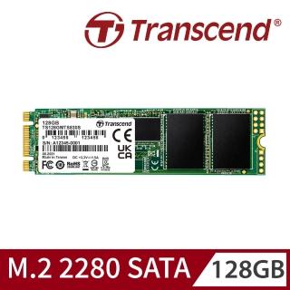 【Transcend 創見】MTS830S 128GB M.2 2280 SATA III SSD固態硬碟(TS128GMTS830S 新舊包裝隨機出貨)