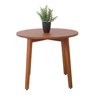 【Mahogany 瑪荷尼傢俱】全原木 桃花心木 晨光90圓餐桌(圓桌、工作桌)